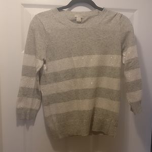 J. Crew Factory Merino wool blend sweater